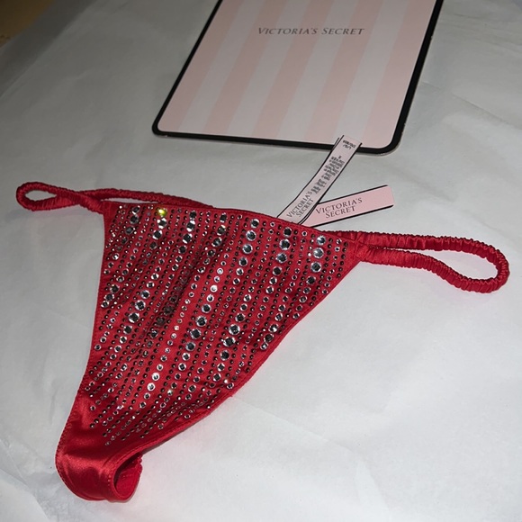 Victoria’s Secret Dream Angels VString Rhinestones (THONG) Panty - Picture 14 of 16